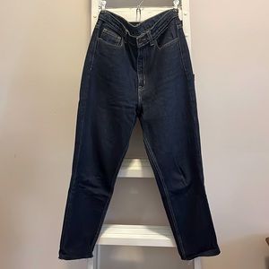 American Apparel high waisted jeans